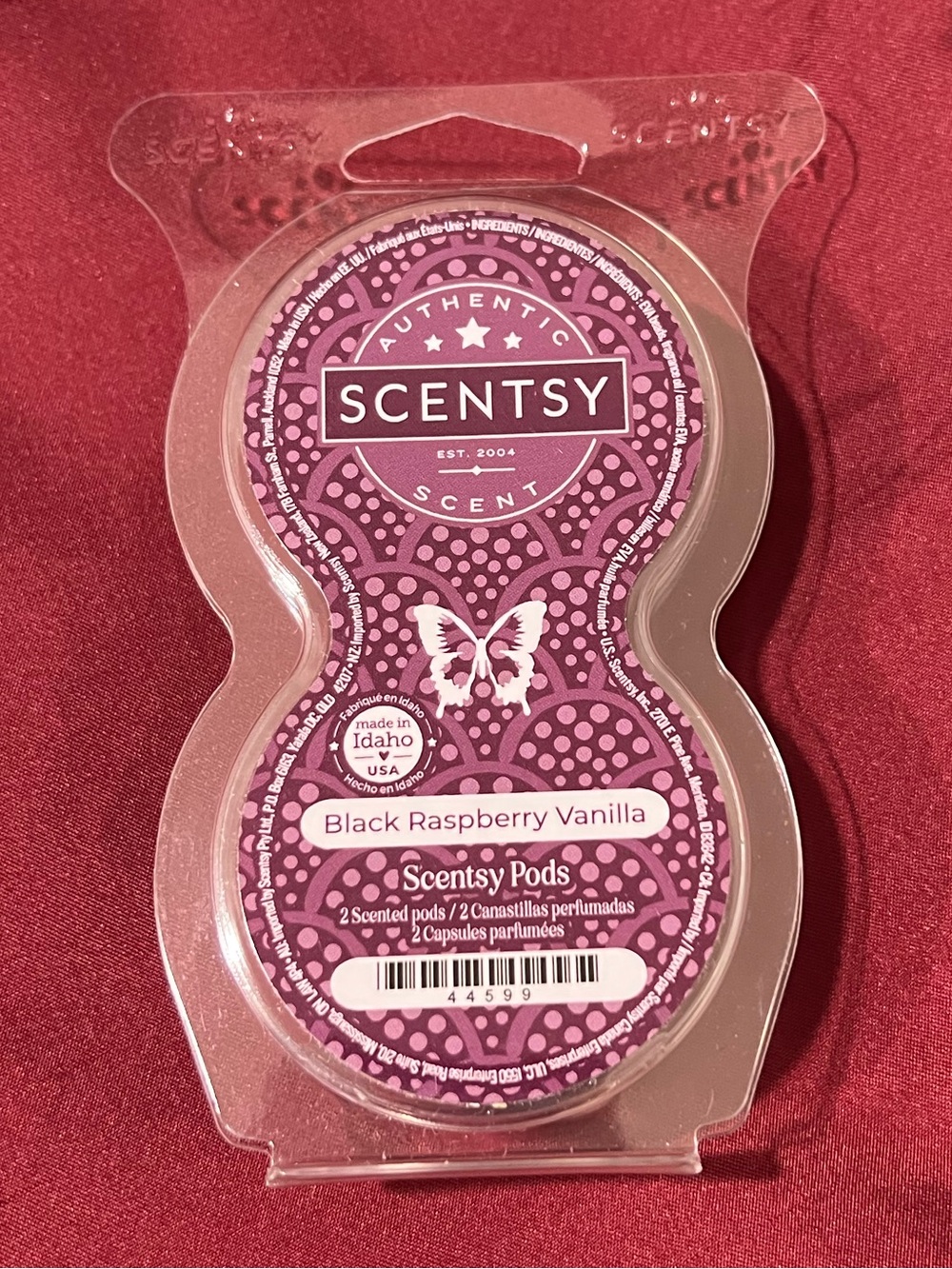 Scentsy Black Raspberry Vanilla Scentsy Pods